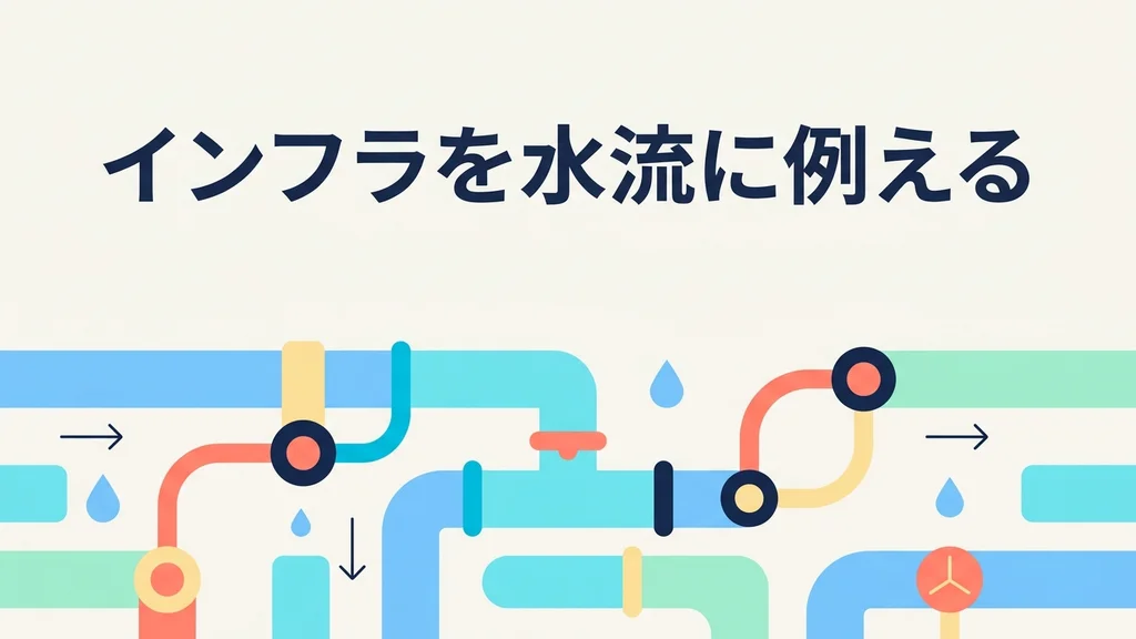 IT世界に溢れる「水」と「配管」のメタファー